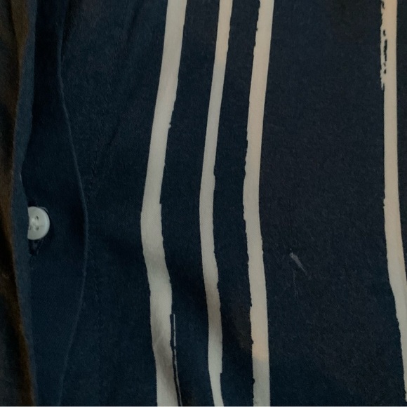 RW&CO. Blouse Blue & White size US XL - Picture 6 of 6